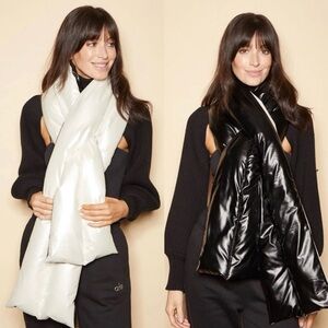 NWT Eugenia Kim Storm Reversible Puffy Scarf